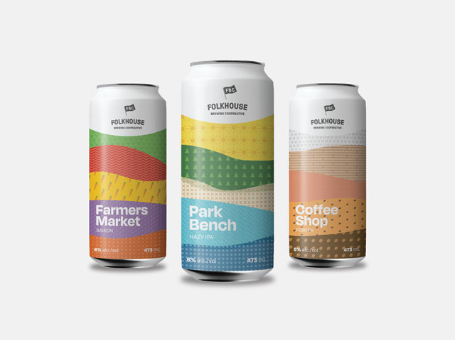 This Folkhouse beer series highlights the places that allow people to connect and engage with one another.