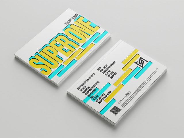 A redesign of Super One, the first official album of SuperM.