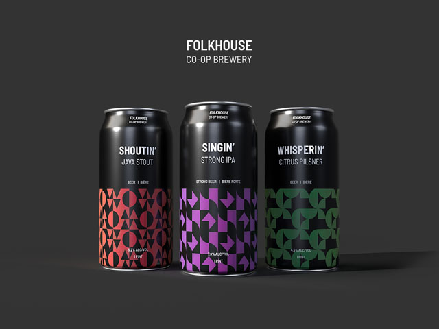 Folkhouse is a fictional front house pub/brewery, their “Friday Night Series” is a variety pack of 3 beer types, each telling part of a story of a Friday Night at Folkhouse.