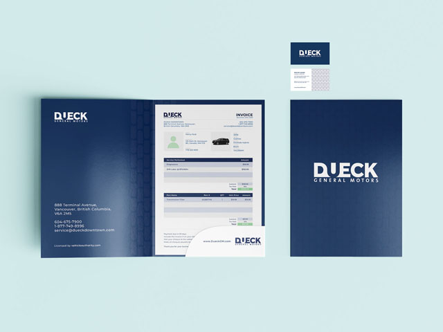 Dueck General Motors is a corporate rebrand for a well established corporate car dealership.