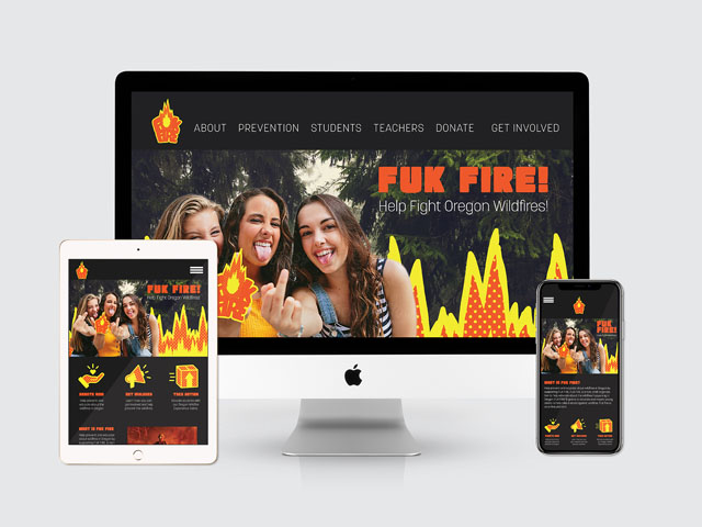 Fuk Fire is non-profit organization created to help prevent and protect against wildfires in Oregon.