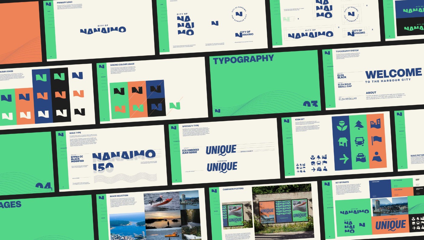 Graphic Design Rebrand for the City of Nanaimo